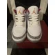 thumbnail image 1 of Ni - ke Ni - ke Air Jordan 3 Retro Sneaker Cardinal Red White Men's Size 9 CT8532-126, 1 of 5