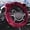 Burgundy, variant on Universal Fit Cute and Fluffy Plush Steering Wheel Cover Fits Most Cars, SUVs Trucks and Vans