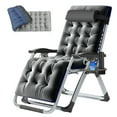 thumbnail image 2 of NAIZEA Zero Gravity Chair, Oversize Patio Chair,Lawn Chair Flolding Recliner Lounge Chair with Removable Pillow, Soft Cotton Mattress, 2 of 10