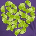 thumbnail image 3 of CafePress - Ginkgo Leaf Heart Dark T Shirt - Men's Classic Graphic Cotton T-Shirt, 3 of 4