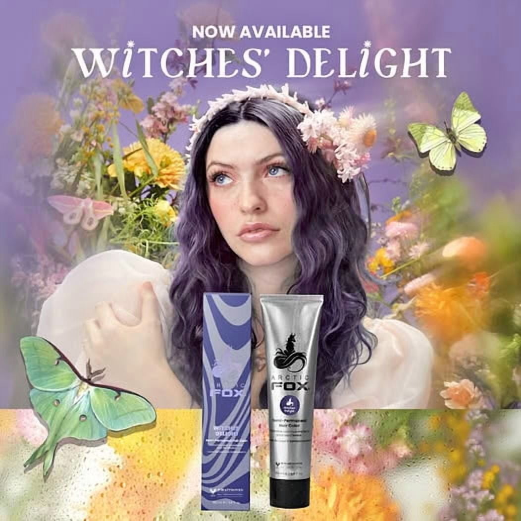 Arctic Fox Witches' Delight Semi-Permanent Cruelty-Free Vegan Hair Dye Color
