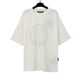 thumbnail image 1 of Comercio exterior pa angel marca de moda árbol de coco llama letra logo graffiti flujo pintura Camiseta de manga corta ropa de pareja2275 # blanco, 1 of 2