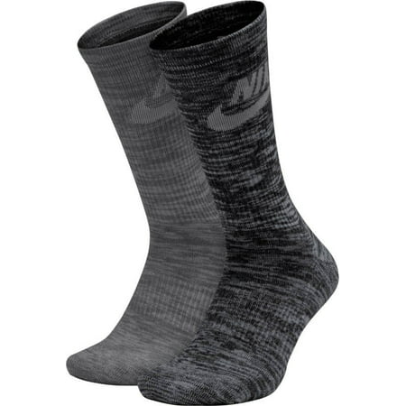 Nike - Men's Nike Sportswear Advance Crew Socks (2 Pair) - Walmart.com ...