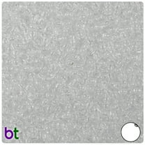 BeadTin Crystal Transparent 4mm Round Plastic Beads (1000pcs)