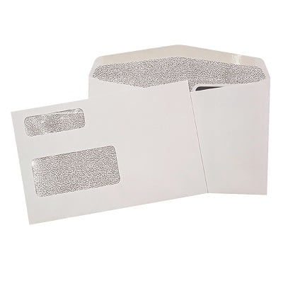 #56 Mini Window Envelopes 3x4.5 Inch | Commercial Flap White | 28lb Text Weight