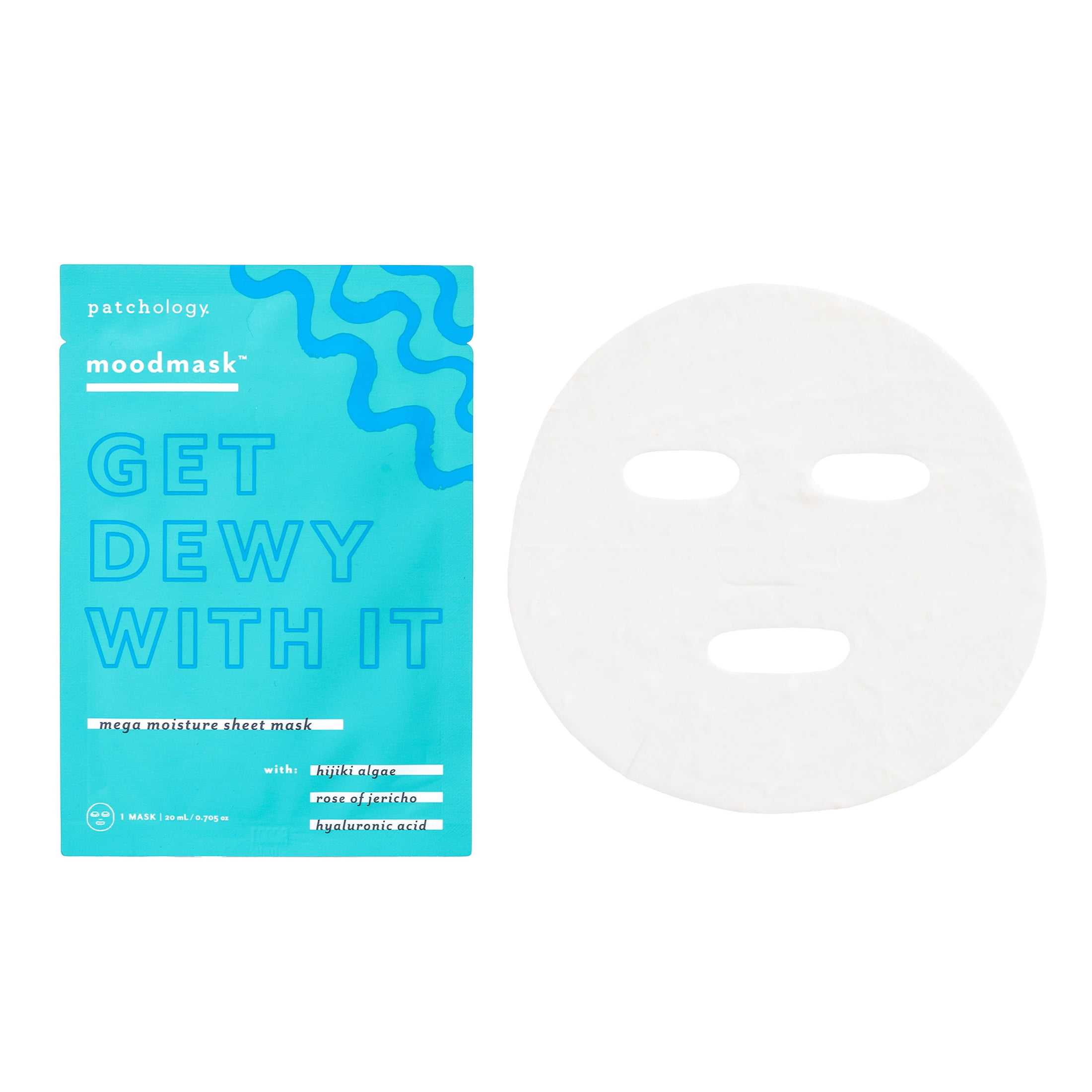Patchology Moodmask Get Dewy With It Mega Moisture Sheet Mask, 0.705 oz