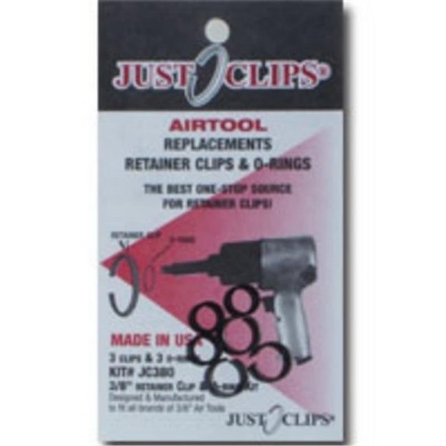 Just Clips JSC500-12 .5 Anvil Retainer Clip Refill Kit - 12 Pack
