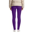 thumbnail image 7 of Girls Leggings Fleece Lined Solid Color Slim Stretchy Pants Soft Warm Tights, 7 of 7