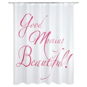 Allure Home Creation Good Morning Beautifl Shower Curtain