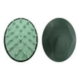 thumbnail image 5 of Unique Bargains 1 Pc Short Handle Massage Hair Brush for Head Massage 3.62"x2.95"x2.95" Green, 5 of 6