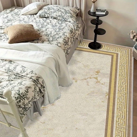 5.3'x7.5' area rug with matching runner big living room rug oriental rug colorful rug bedroom rug under bed