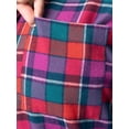 thumbnail image 6 of Fruit of the Loom Women's Beyond Soft Long Sleeve Button Down Flannel Sleepshirt, Sizes S-4X, 6 of 9