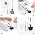 thumbnail image 3 of Personalized Flower Cremation Ashes Urn Necklace for Ashes for Women/Men Cremation Jewelry for Ashes with Funnel Filler Memorial Jewelry Gifts for Women, 3 of 7
