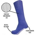 thumbnail image 6 of Diamond Star Diabetic Anti-Skid socks, Non Binding Grip-Hospital Diabetic Tube socks Loose Fit Top for Men & Women (6 Pairs-Multi, Socks size 9-11), 6 of 7