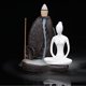 thumbnail image 3 of Quemador Yoga de Reflujo de Chino Adornos de Oficina Decoración para hogar perfecl  Quemador de incienso de cono de cerámica, 3 of 8