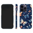 DJROW 4 Pack Butterfly Pattern PBT Phone Case Shockproof Phone Case TPU