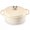 Beige, variant on Sweetcrispy 6 Quart Enameled Cast Iron Dutch Oven, Moisture-Locking Lid, Dual Handles, Oven Safe, Blue