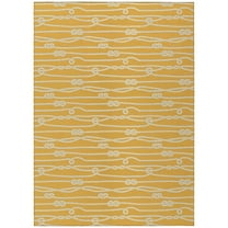 Addison Rugs Indoor/Outdoor Harpswell AHP37 Gilded Washable 8' x 10' Rug