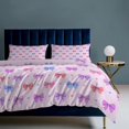 thumbnail image 3 of ss Cute Bow Duvet Cover Set Bedding Set Polyester Quilt Cover for Bedroom Decoration, 3 of 6