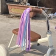 thumbnail image 3 of 1pair Colorful Handlebar Streamers Handlebar Tassels Kids Bike Decoration, 3 of 15