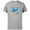 Athletic Heather, variant on Disney Classic Dumbo the Flying Elephant - Short Sleeve Cotton T-Shirt for Adults - Customized-Black