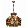 thumbnail image 5 of Meyda Tiffany 164613 Isabella 3 Light 20" Wide Pendant - Brass, 5 of 7