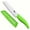 Green, variant on Ceramic Serrated Bread Knife with Sheath for Cutting Butter Lard Lettuce Vegetable,6inch