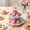 Multicolor, variant on 3 Tier Cupcake Stand Dessert Tower Cardboard Cake Display Stand for Birthday Shower Party Dessert Table Decoration Celebration Supplies Holiday Event Baking Display Theme