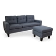 thumbnail image 3 of Sala Esquinera Reversible Valencia Gris Oscuro, 3 of 6