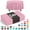 Pink, variant on Exquisite Premium 84" Round Plastic Tablecloth - Hot Pink Solid