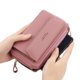 thumbnail image 4 of Bolso de Mano Sunnimix para Mujer Ligero Cuadrado de Cuero PU Rosado, 4 of 8