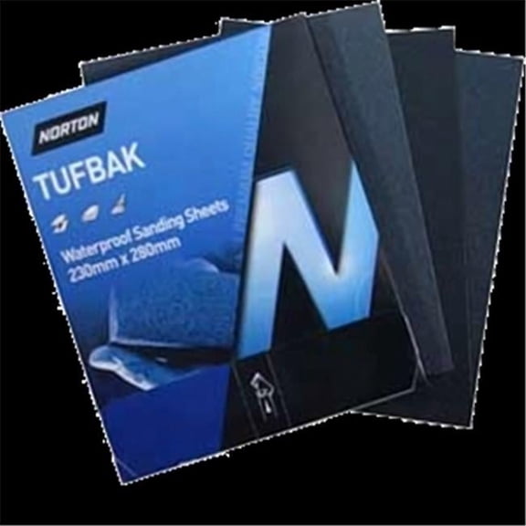 Norton 1295 9 x 11 in. 320A Tufbak Durite Waterproof Bulk - Pack of 50