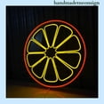 thumbnail image 3 of Handmadetneonsign Orange Slice Neon Sign, Orange Fruit Wall Art Decor, Orange Home Wall Decor 037698, 3 of 5