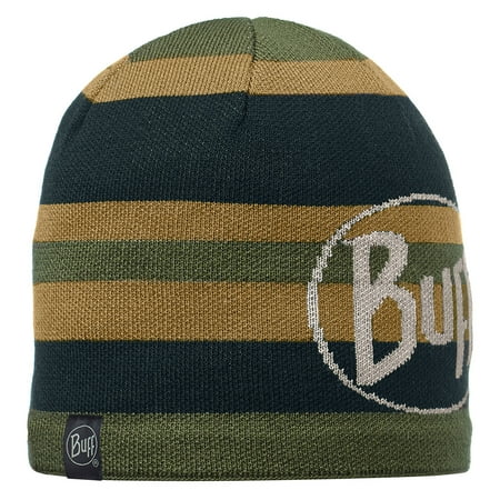 - Buff Headwear Knitted & Polar Winter Hat Beanie Skull Cap Patterned Ovel Black