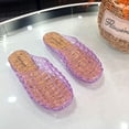 thumbnail image 5 of GJPBGK Women’s Comfortable Slip-On Jelly Sandals - Breathable Mesh PVC Flat Slippers, Closed-Toe Non-Slip Beach Shoes for Summer, Lightweight for Outdoor Travel & Casual Wear, 5 of 7