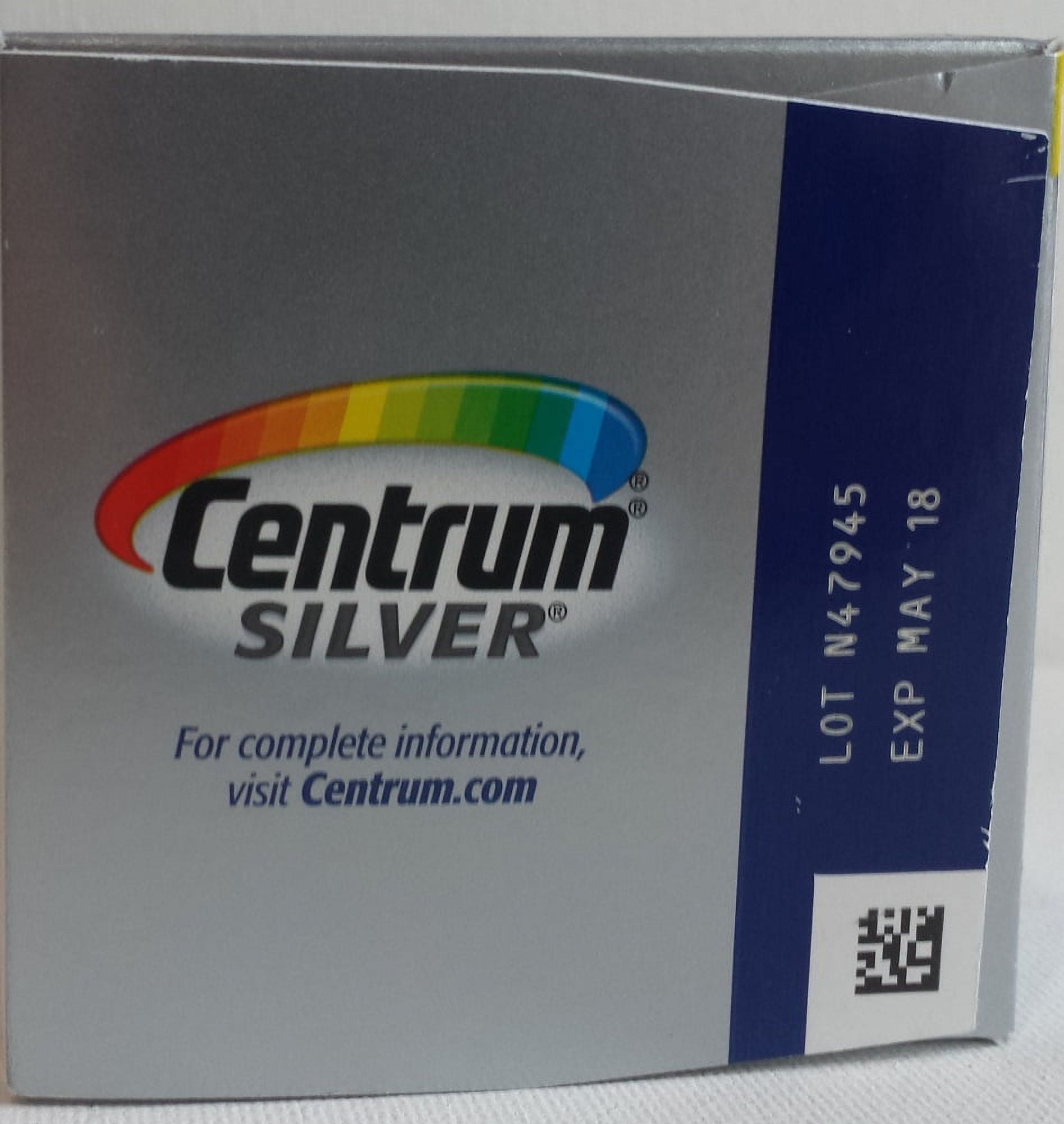 Centrum Silver Men 50+ (100+20 Count) Multivitamin / Multimineral Supplement Tablets