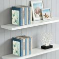 thumbnail image 5 of Wobogo Light Green Butterfly Acrylic Bookends Clear L-Shaped Book Holder with Non-Slip Pads for Books Files Magazines CD DVD 5.4×4.1×8.1in, 5 of 6