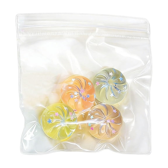 Mozhitti Giant Glitter Dumpling Giant Dumpling Mega Rainbow Dumplings Cute Glitter Dumplings Large Anxiety Toy Soft Decompression Dough For 2026 Year Gifts-B