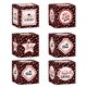 thumbnail image 2 of Caja de 6 unidades para dulces y aperitivos. Cajas de papel decorativas para eventos., 2 of 5