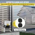 thumbnail image 2 of KFFKFF Sliding Gate Opener, AC1400 3100LBS Capacity, Includes 2 Remote Controls, Gate Operator Kit for Security, 43ft/Min Movement Speed, Electric Driveway Sliding Gate Motor, 2 of 9