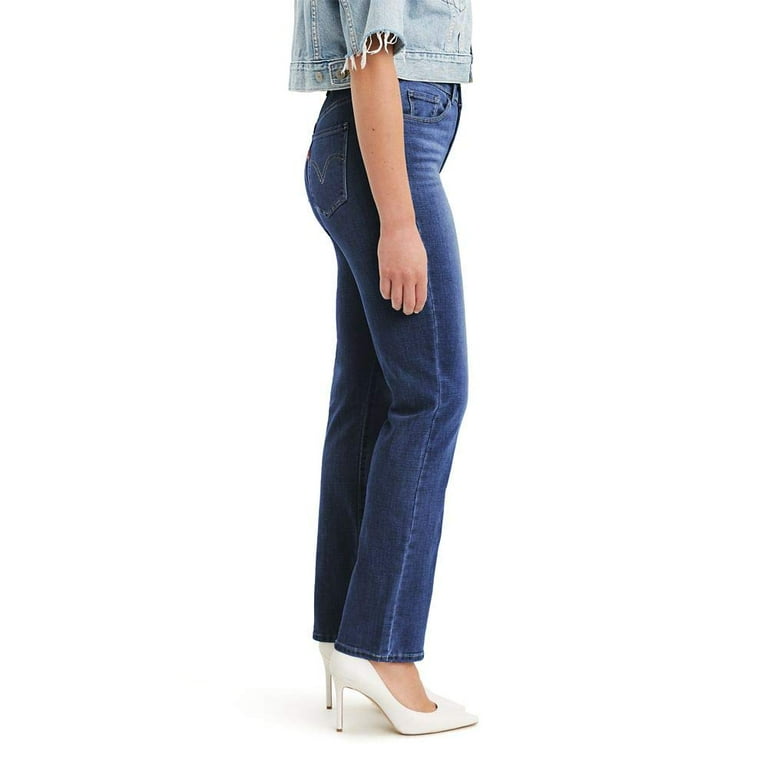 (取寄) リーバイス ウィメンズ レディース クラシック ストレート ジーンズ Levi's Womens women  Classic Straight Jeans Lapis Dark Horse Women's Levi's® Classic Straight-Leg Jeans Color: Lapis Dark Horse