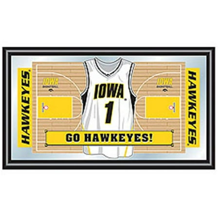 University of Iowa Basketball Framed Jersey Mirror