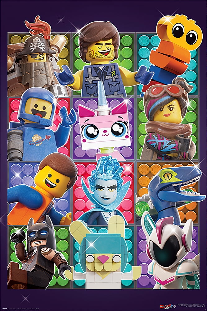 The Lego Movie Character Poster