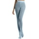 thumbnail image 3 of Leggings de baile blancos de punto sin costuras para mujer, de color liso y talla grande, sin amoníaco, 40D, coloridos, 3 of 6