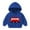Blue, variant on Toddler 4T Yellow Kids Hoodie - Cartoon Bus Graphic 100% Polyester Durable Everyday Play Fall Spring Sweatshirt