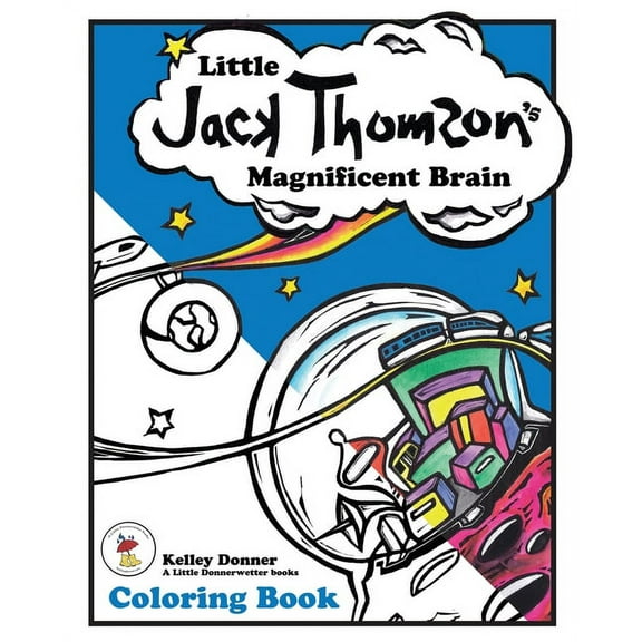 Little Jack Thomson's Magnificent Brain Coloring Book (Paperback)