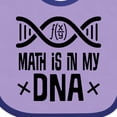 thumbnail image 4 of Inktastic Funny Math is in My Dna Boys or Girls Baby Bib, 4 of 4