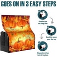 thumbnail image 5 of Welcome Fall Pumpkin Mailbox Covers Magnetic Standard Size 21 X 18 Waterproof Magnetic Mailbox Cover Post Letter Box Mailbox Covers for Farmhouse Garden Yard, 5 of 6