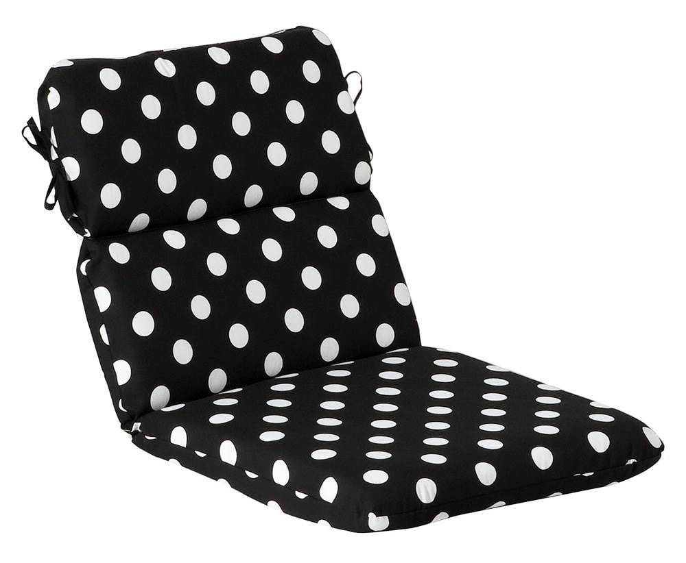 Outdoor Polka Dot Chair Cushion