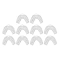 thumbnail image 2 of Bandeja de impresión dental profesional, transparente y perforada, para dientes inferiores de hospital dental, 10 unidades, 2 of 14